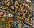 apartamentowiec Villa Reden w Chorzowie, widok z lotu ptaka