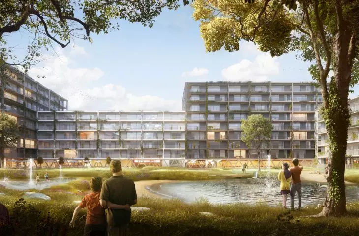 kompleks budynków wielorodzinnych w Katowicach