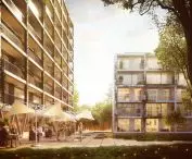 kompleks budynków wielorodzinnych w Katowicach