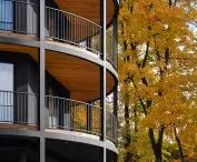 apartamentowiec Villa Reden w Chorzowie, detal
