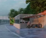 Visualization of the pavilion