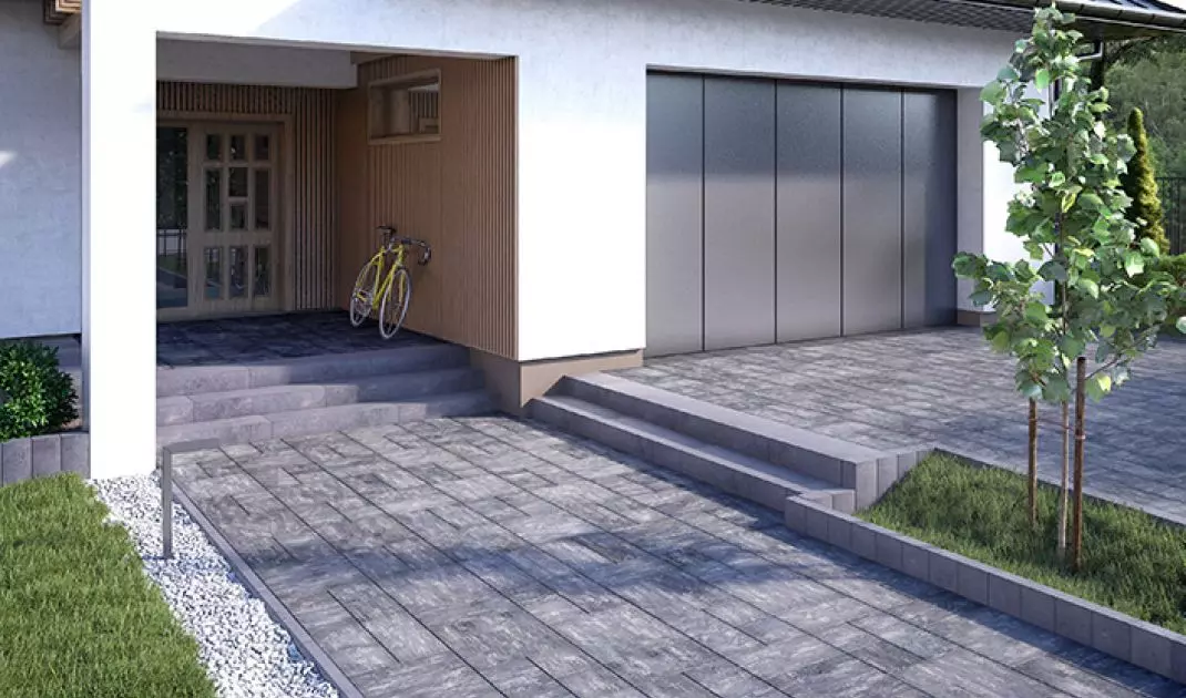 Bruklin pavers, color Grigio