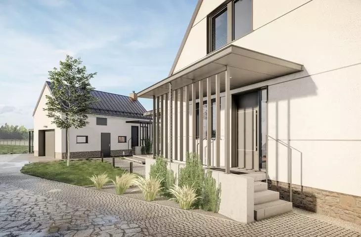 Architekci dodali współczesne elementy