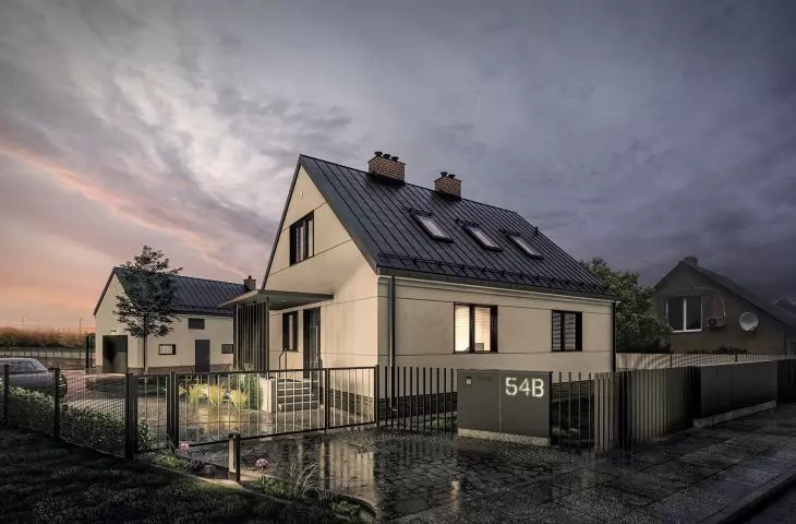 Zagroda pod Wolsztynem po przebudowie 