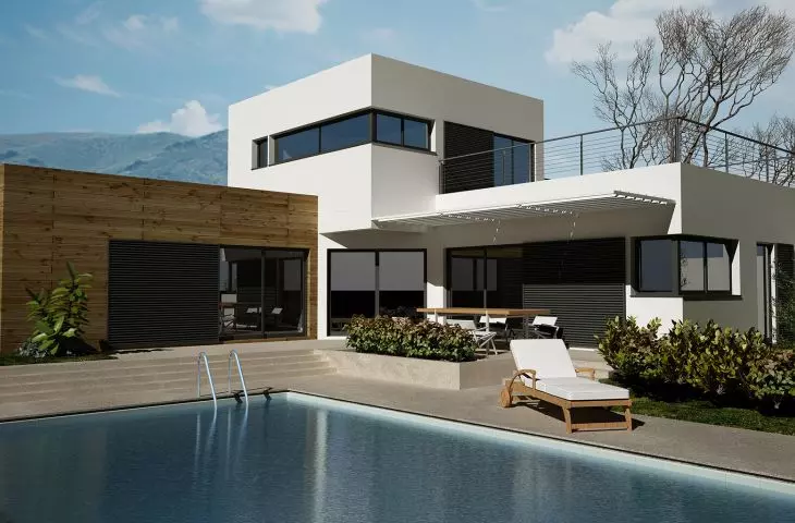 SP-E - flush-mounted external roller shutters