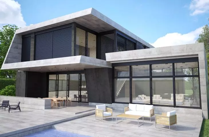 SkyFlow SZF/S facade blinds