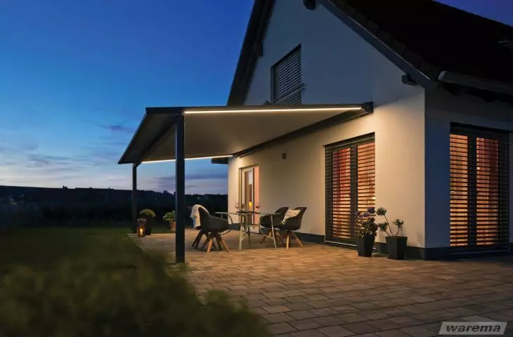 Warema Perrea P60 fabric pergola