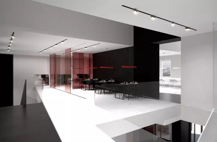 Projekt restauracji w Wadowicach, poziom drugi