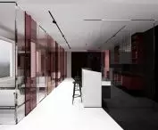 Projekt restauracji w Wadowicach, strefa restauracyjna