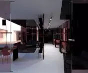 Projekt restauracji w Wadowicach, strefa barowa