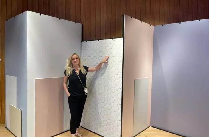 Dorota Koziara, curator of the exhibition 