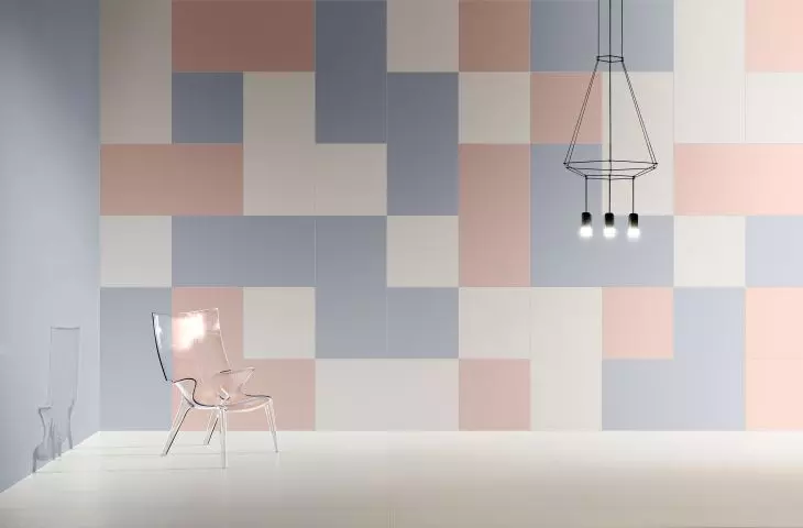 Cielo e Terra, Bianco, Polvere, Violette collection