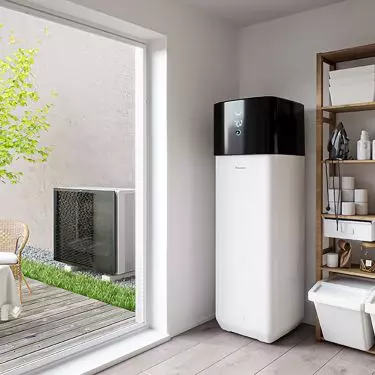  Daikin Altherma 3 H HT air source heat pump indoor unit and outdoor unit