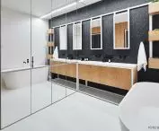 minimalistyczna łazienka