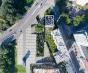 Port Praski — widok z lotu ptaka
