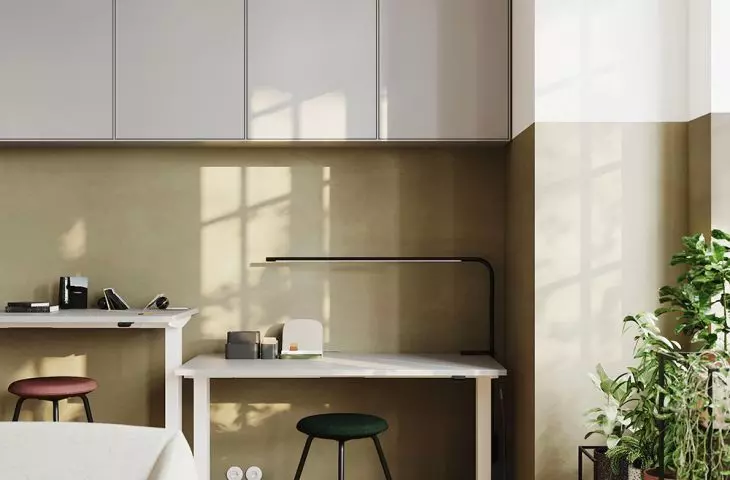 Balma S4: desk with electric height adjustment