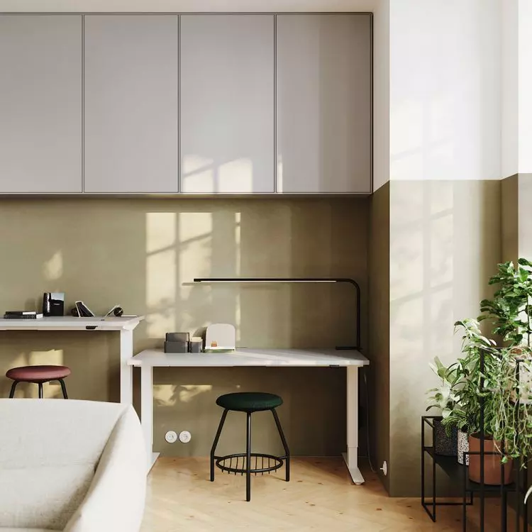 Balma S4: desk with electric height adjustment