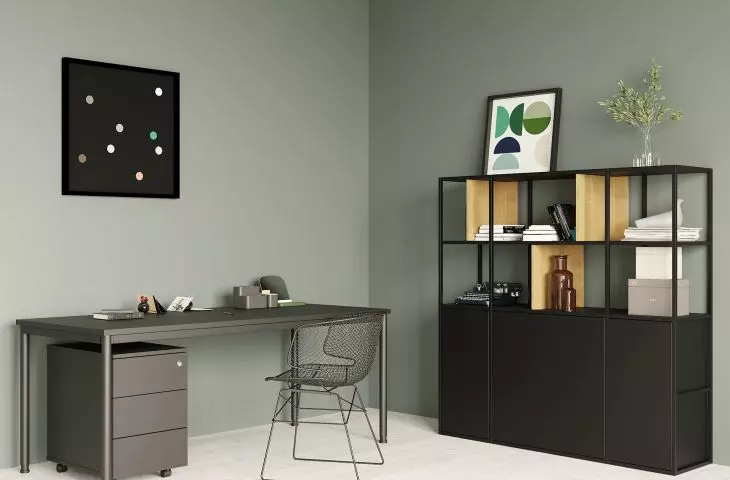 Balma STEPPS bookcase, K2 container