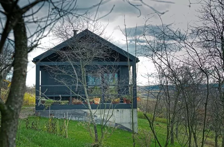 Czarna Perła od strony ganku