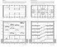 Cross-section of modular parking lot