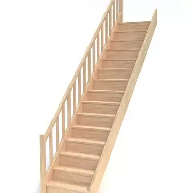 Straight staircase EGD 080R