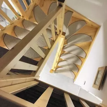 U-shaped staircase EQD 160R