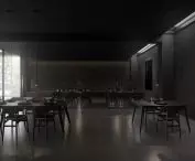 Część restauracyjna i wystawiennicza