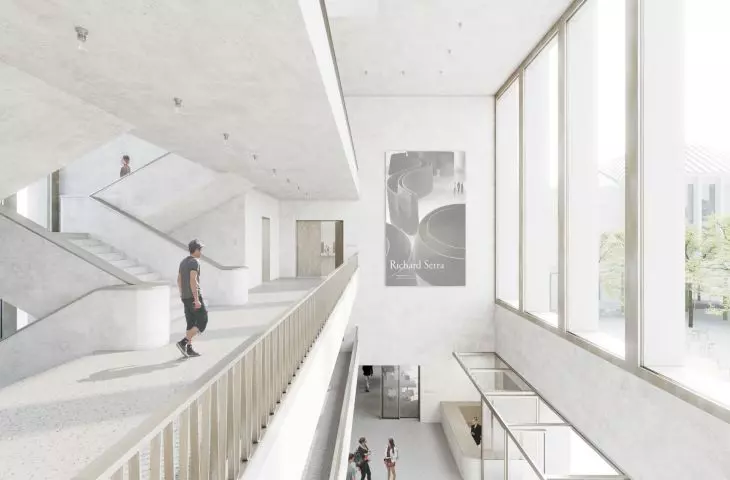 Projekt Pałacu Radziwiłłów — wnętrze