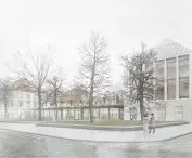 Projekt Pałacu Radziwiłłów — wizualizacja