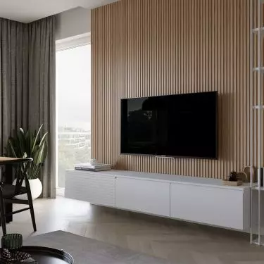 3D panels as laths and 3D panels as fronts