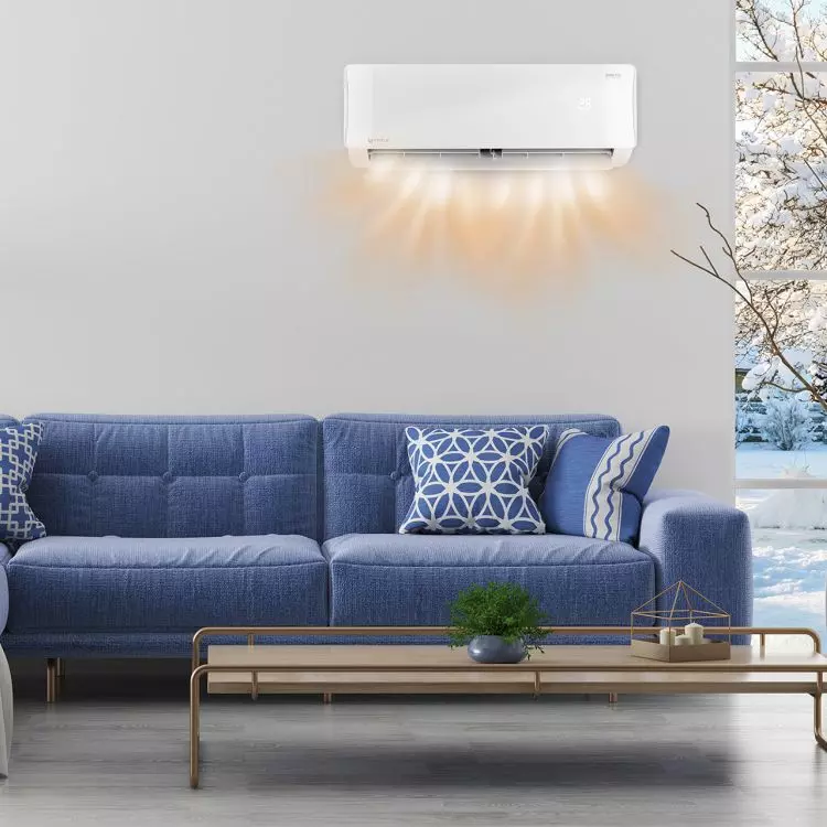 The installation allows the connection of 3 air conditioners