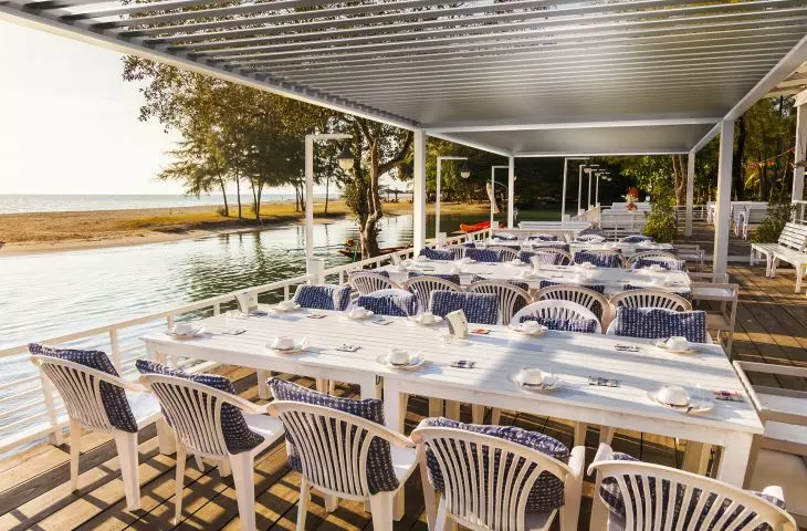 Pergola Dolce Vita for restaurant gardens 5x7 m
