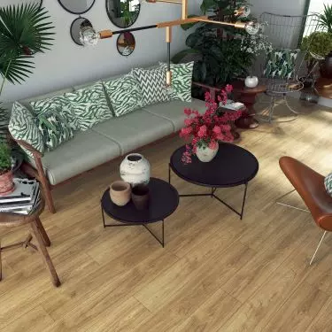 SWISS KRONO flooring in the living room