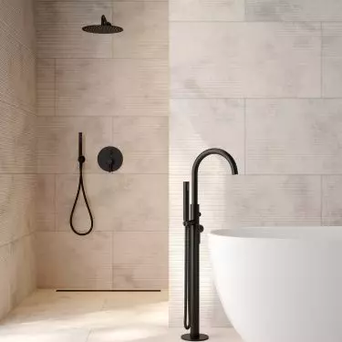 Molle concealed shower set / Molle free-standing bathtub/shower mixer / Stora free-standing bathtub