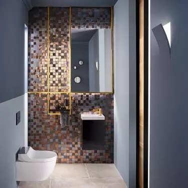 Bathroom with Geberit ceramics