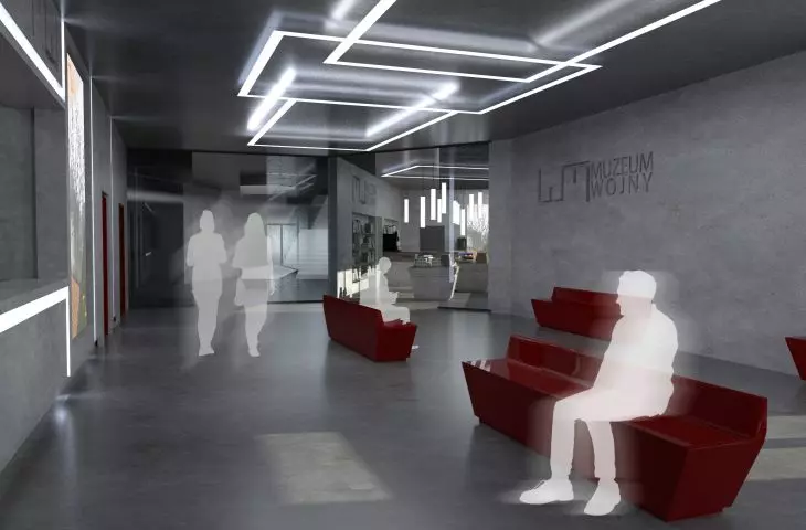World War I museum project, lobby