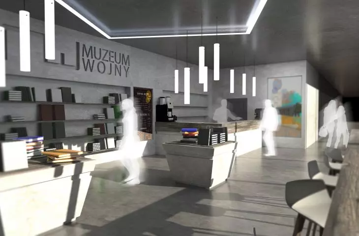 World War I museum project, museum store