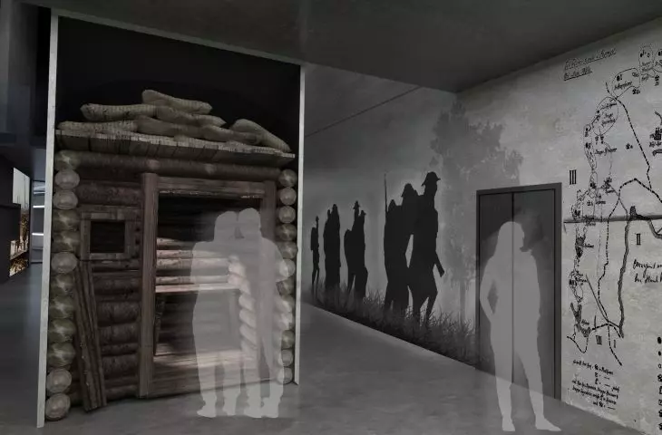 World War I museum project, exhibition