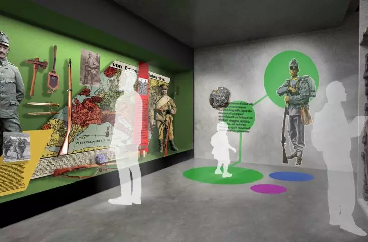 World War I Museum project, educational trail