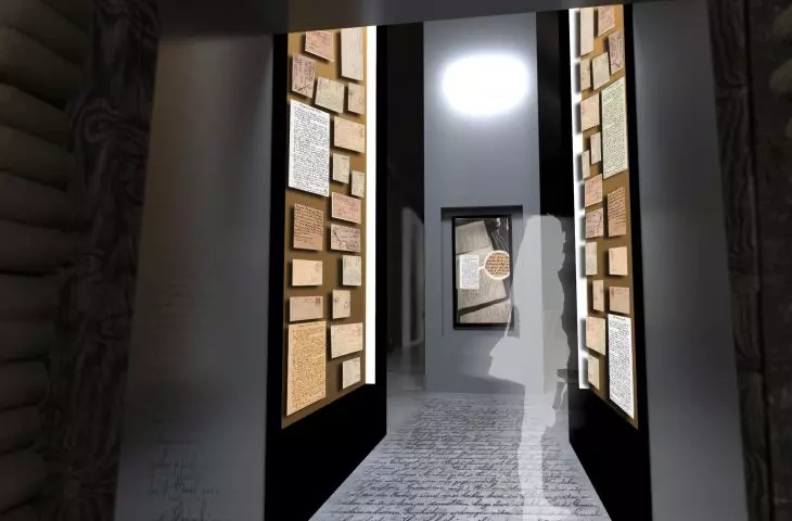 Projekt Muzeum I Wojny Światowej, fragment wystawy