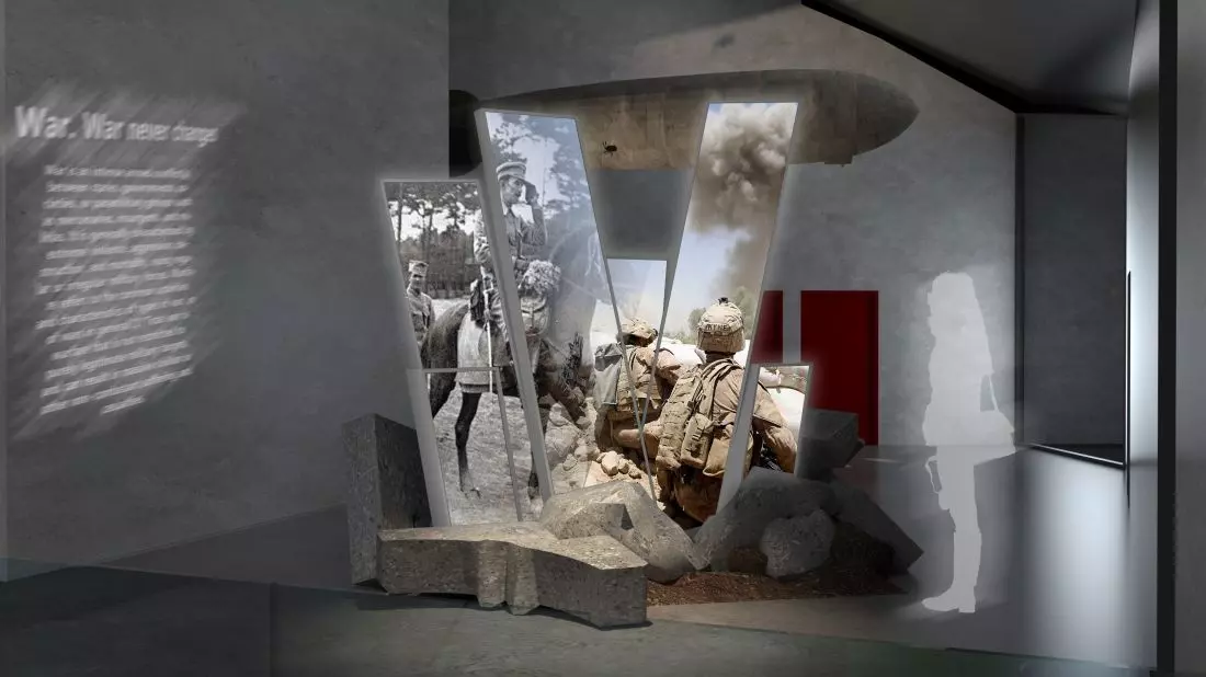  Projekt Muzeum
I Wojny Światowej, wizualizacja