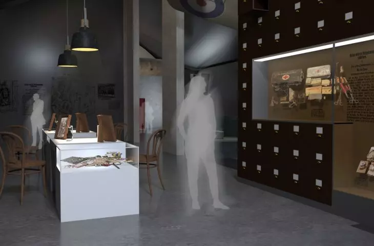 Projekt Muzeum I Wojny Światowej, piętro