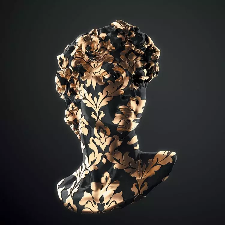 Gold paints