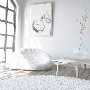 Smooth white walls after using STABILL PM-70 smoothing compound