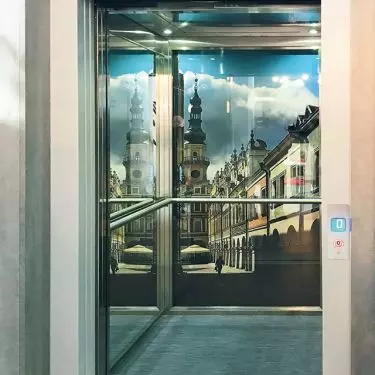 Home Lift at Zamosc hotel