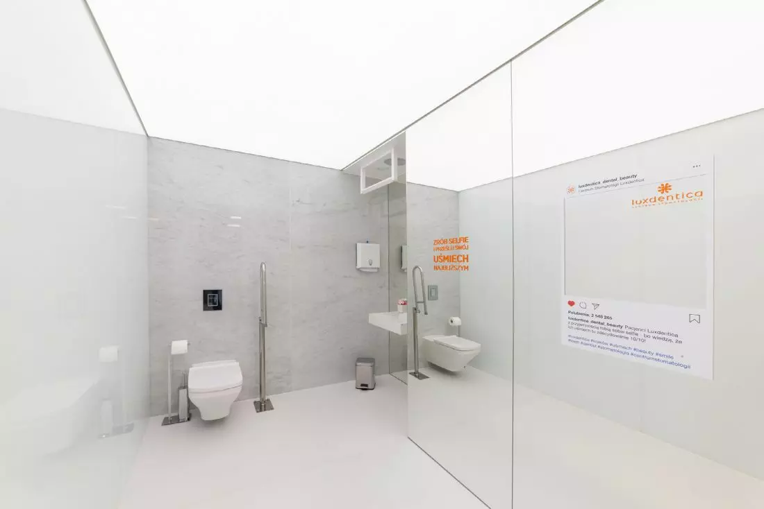 Sufit napinany – powłoka Transparent