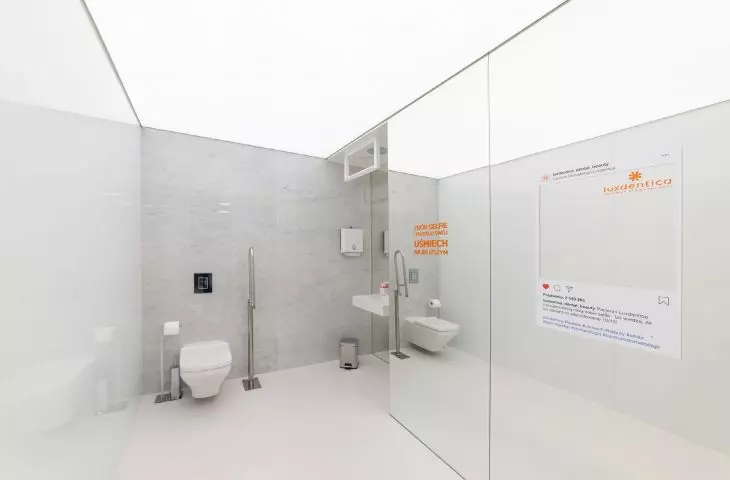 Sufit napinany – powłoka Transparent