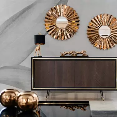   Chest of drawers 200 Elegance oak onyx