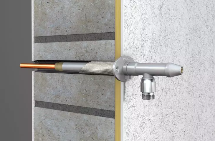 SCHELL POLAR II valve for installation in existing buildings 