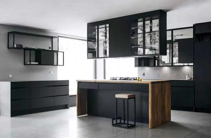 Styl loft – wyróżnia go czerń i drewno